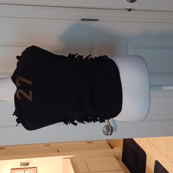 ⭐️🌺Stylish Black and Gold Women's Top - Picture 4 of 6